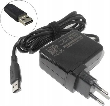 Adaptër energjie CoreParts MBXLE-AC0038, 65W, për përdorim të brendshëm, i zi