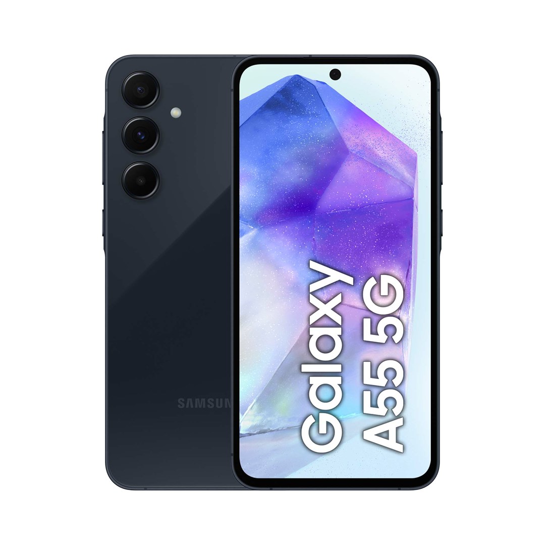 Celular Samsung Galaxy A55 5G, 6.6", 128GB, 8GB RAM, Samsung Exynos, i kaltër