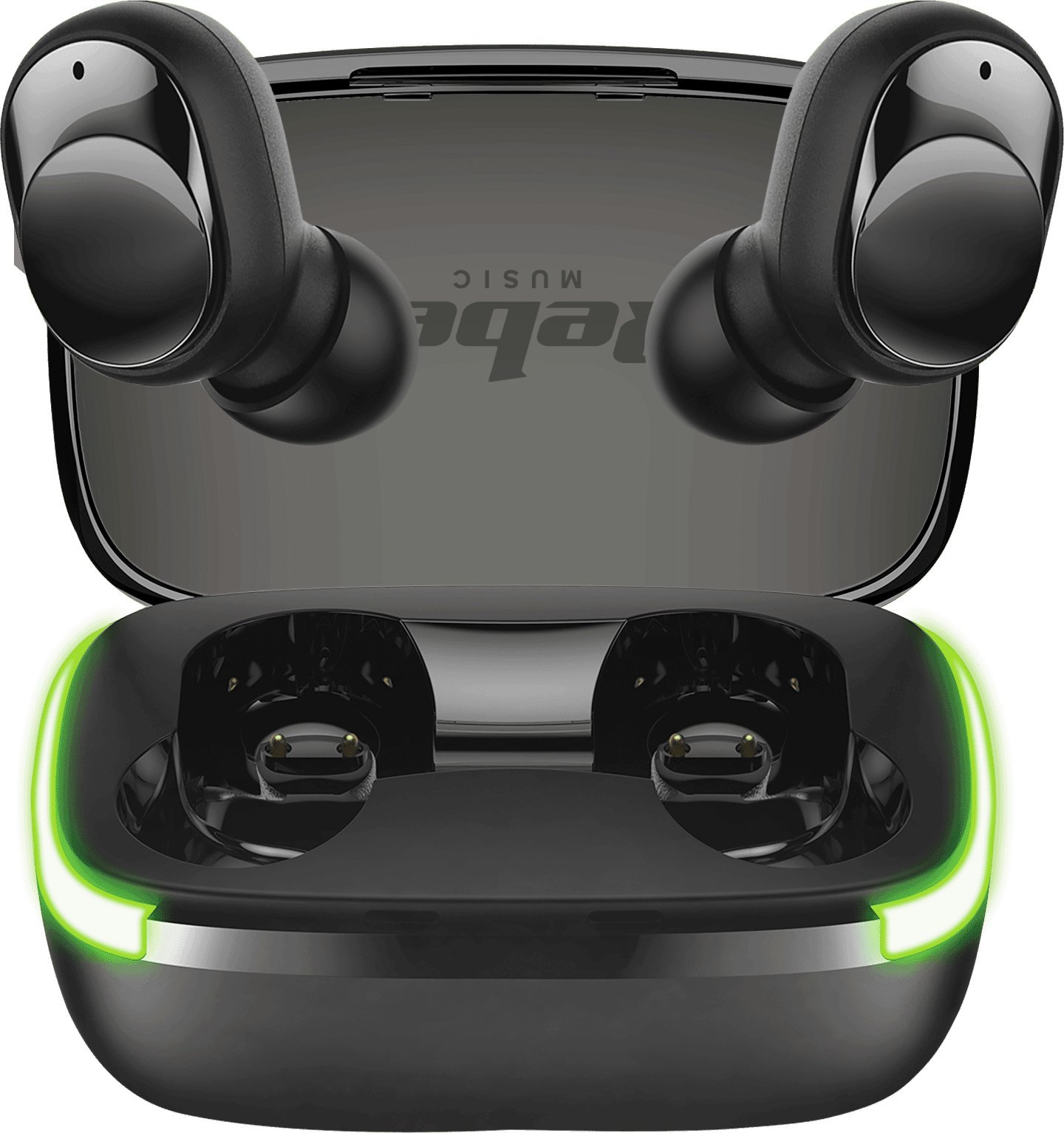 Безжични слушалки Rebel TWS Y60, Bluetooth 5.3, во уво, бели