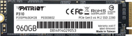 Disk SSD Patriot P310, 960GB, M.2 2280 PCI-E x4 Gen3 NVMe