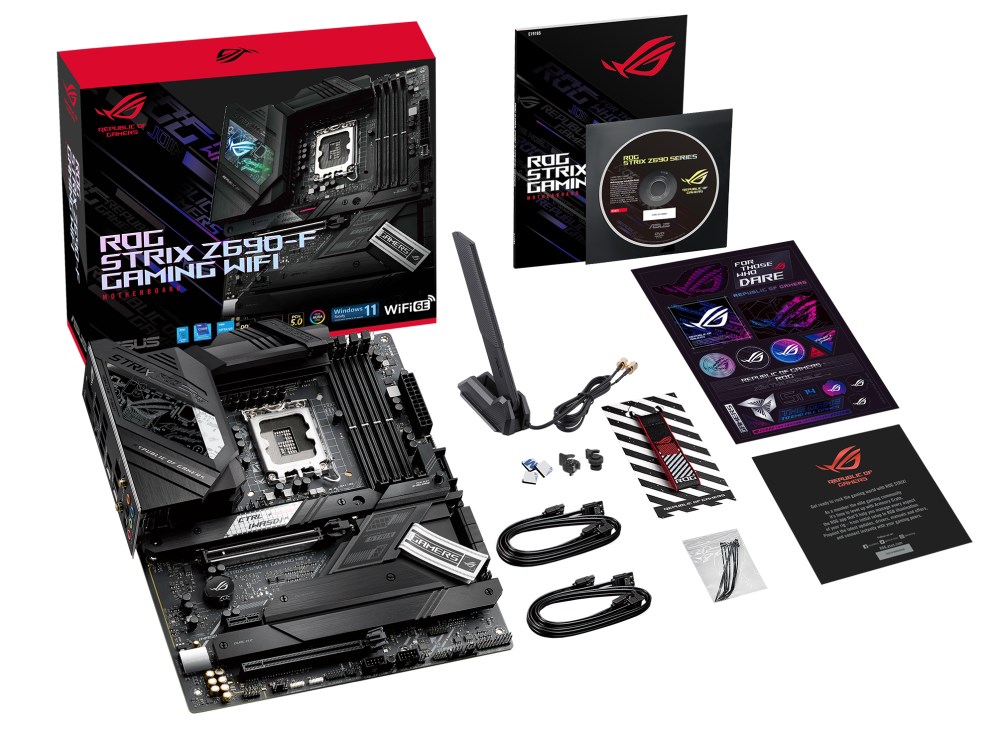 Pllakë amë ASUS ROG-STRIX-Z690-F-Gaming-WiFi Intel Z690 LGA 1700 ATX