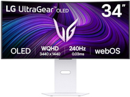 Monitor LG 34GX90SA-W, 34", UltraWide, i bardhë
