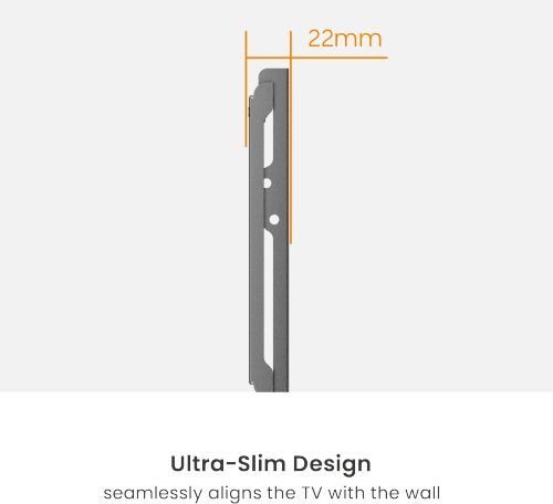 Mbajtëse muri Vivolink Basic Small, VESA 50x50 deri 200x200, deri 45 kg, e zezë