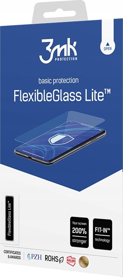 Mbrojtëse ekrani 3MK FlexibleGlass Huawei Nova 12i, xham hibrid 0.3mm, fortësi 7H, transparent