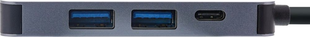 Hub USB InLine Multihub, USB 3.2 Gen 1, HDMI 4K, USB Type C, gri