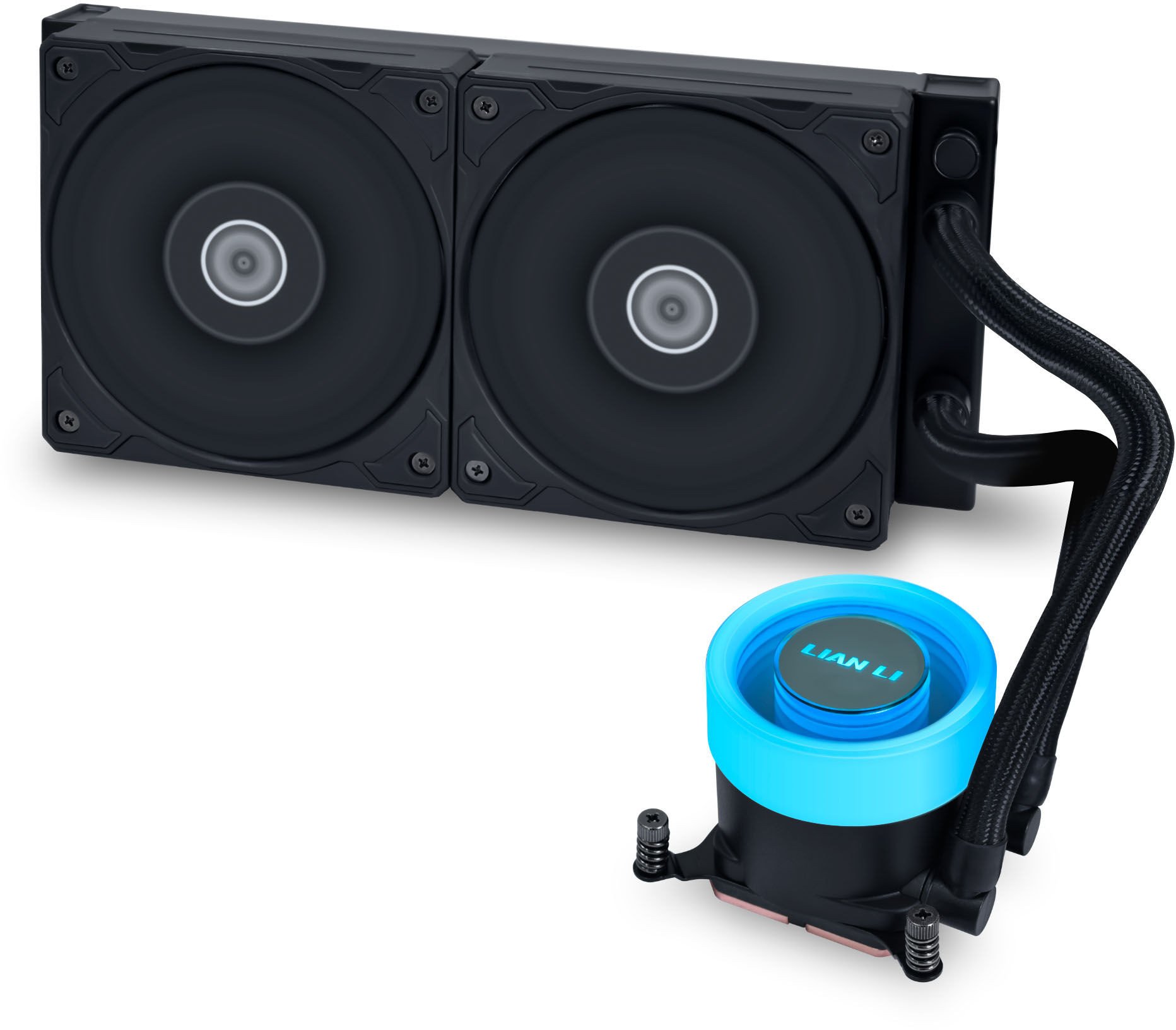 Ftohës uji CPU Lian Li Galahad II Lite Performance 240mm, AIO, RGB, i zi