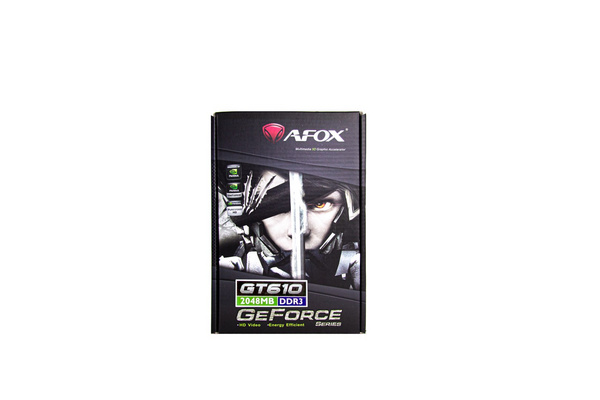 Kartë grafike AFOX NVIDIA GeForce GT 610, 2 GB GDDR3, AF610-2048D3L7-V8