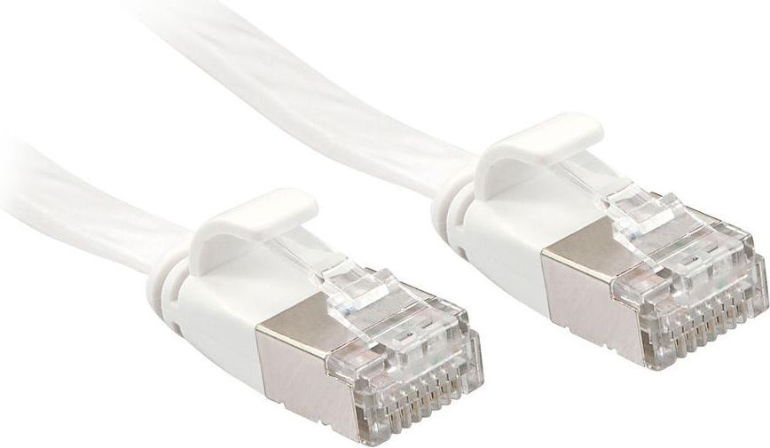 Kabllo Lindy Patchcord, kat. 6A, U/FTP, 5m, e bardhë