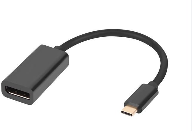 Видео адаптер Microconnect MC-USBC-DPF1.2, USB Type-C во DisplayPort, црн