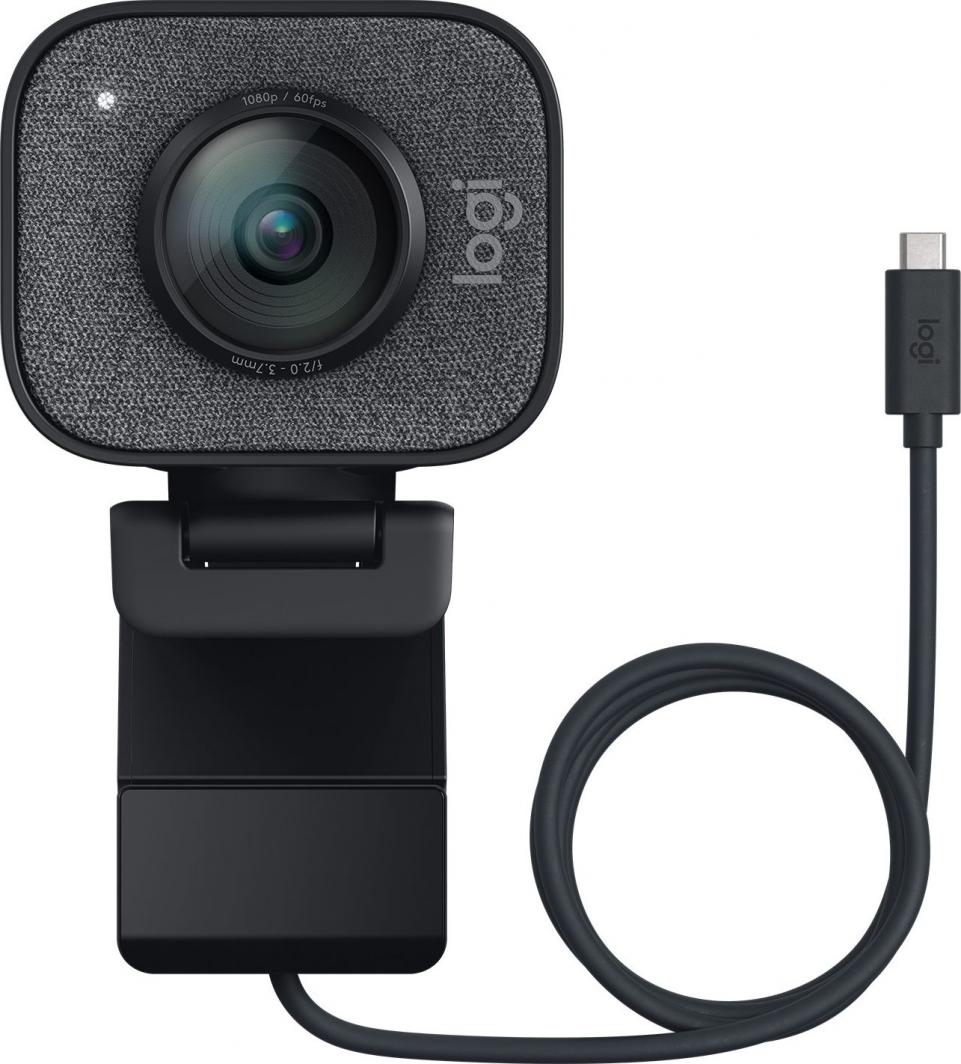 Kamerë LogiTech StreamCam(960-001281), 1920x1080 (FullHD), USB-C, Mikrofon, e zezë