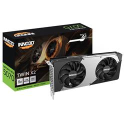 Kartelë grafike Inno3D GeForce RTX 5070 TWIN X2, 12GB GDDR7, e zezë