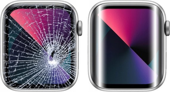 Folie mbrojtëse GrizzGlass Hydrofilm për Garmin Venu 3s, hydrogel, set 3 copë, transparente