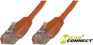 Kabllo MicroConnect CAT 6 U / UTP, 3m PVC, ngjyrë portokalli (B-UTP603O)