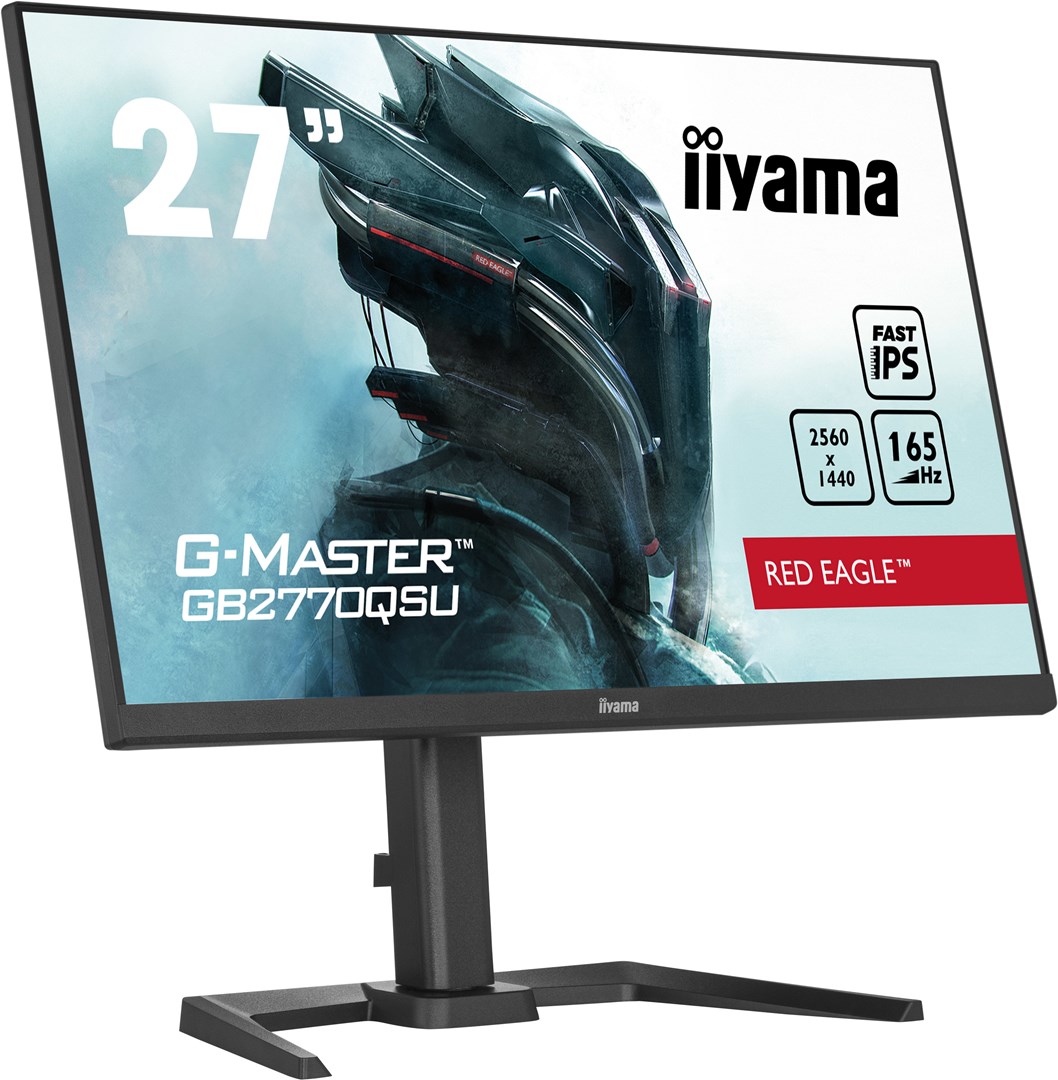 Monitor iiyama G-MASTER GB2770QSU-B5, 27", 2560 x 1440, Wide Quad HD, 165 Hz, i zi