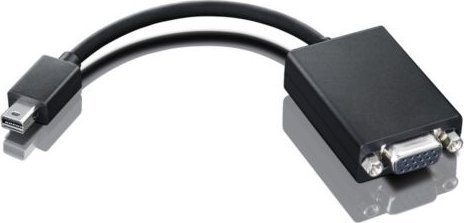 Përshtatës Lenovo DisplayPort - D-Sub (VGA), i zi