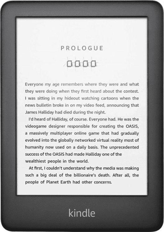 Lexues e-book Amazon Kindle 6'', 8 GB, i zi