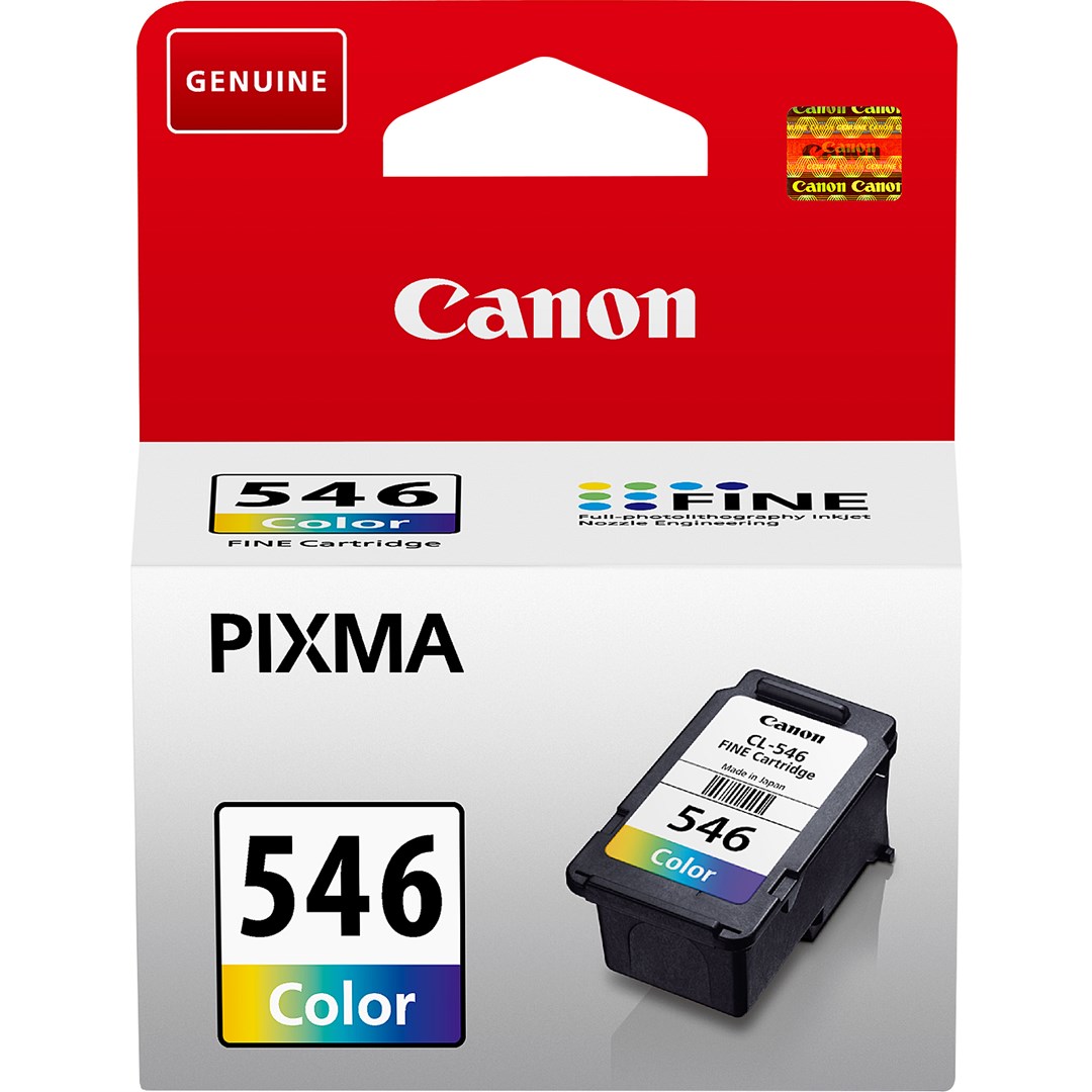 Ngjyrë për printer Canon CL-546, 8ml, cian/magenta/e verdhë