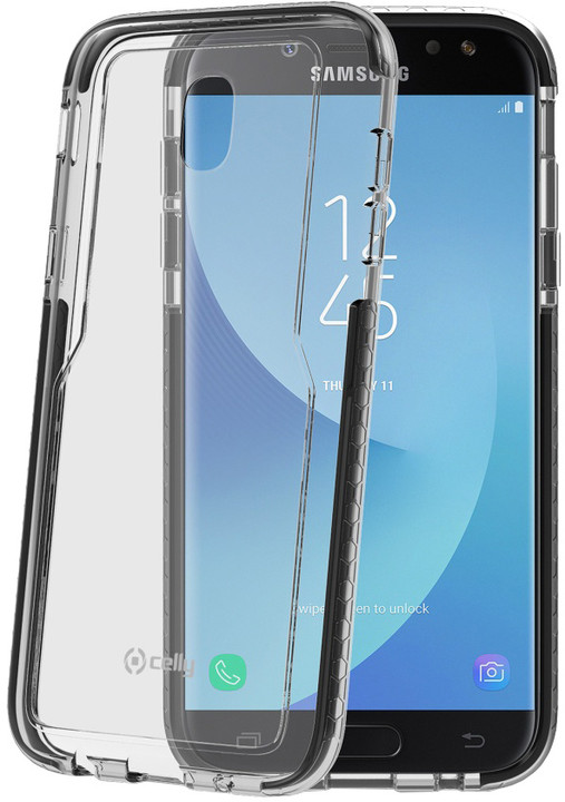 Mbrojtëse CELLY Hexagon për Samsung Galaxy J5 (2017), e zezë