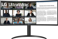 Monitor LG 34WR55QK-B, 34" UltraWide WQHD, USB-C 65W, i zi