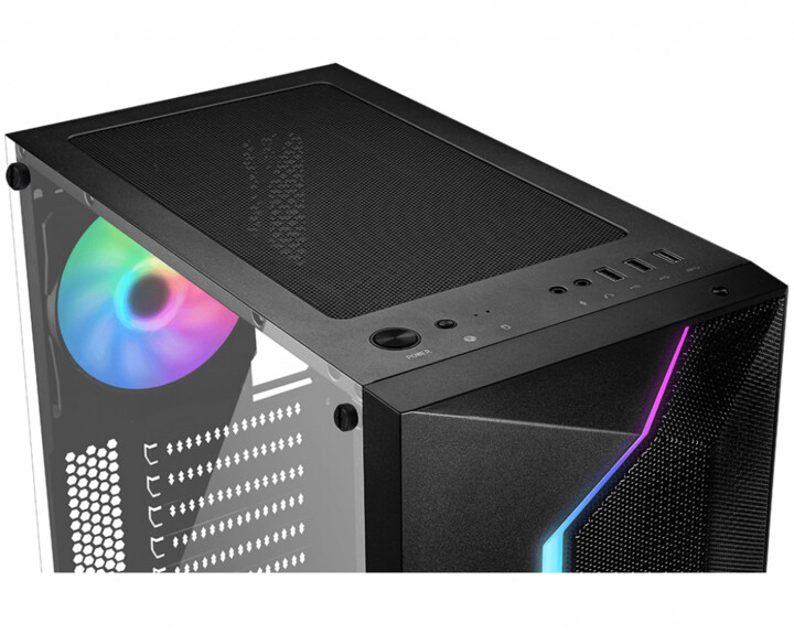 Kasë kompjuteri MSI MAG VAMPIRIC 100R, e zezë