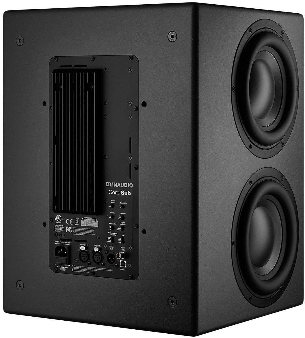 Subwoofer aktiv Dynaudio Core Sub, profesional, i zi