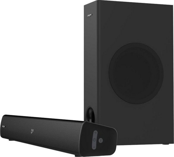 Soundbar Creative Stage V2, 2.1, e zezë