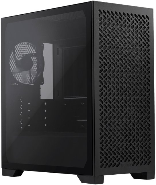 Kuti PC Cooler Master Elite 302 Lite, ATX, USB Type C, e zezë