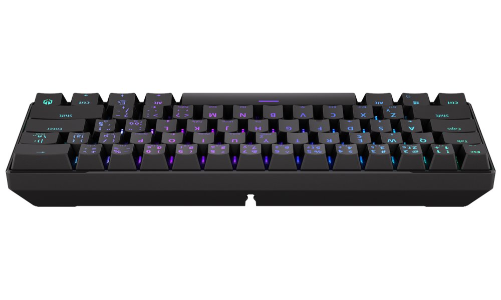 Tastierë Endorfy Thock Compact Wireless, Kailh Red, RGB, e zezë