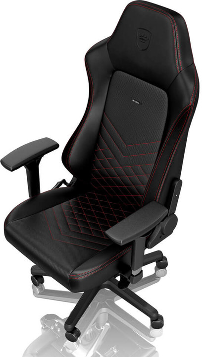 noblechairs HERO, црна / црвена