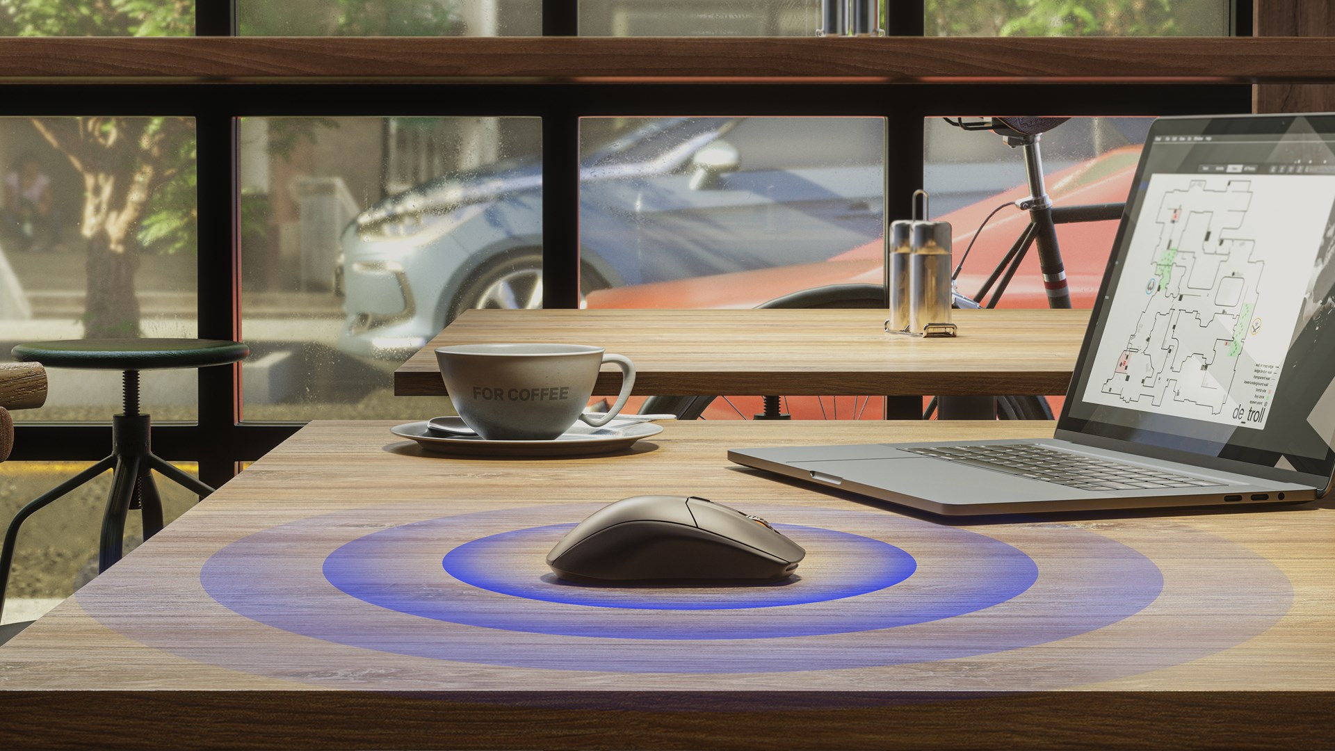 Maus lojërash SteelSeries Rival 3 Wireless, TrueMove Air, i zi