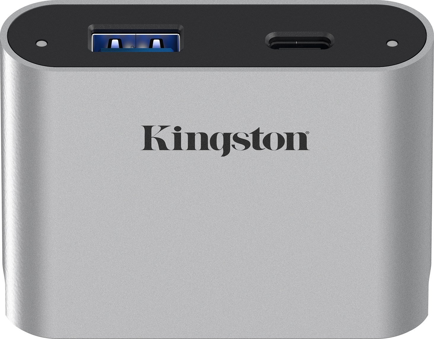 Mini hub Kingston Workflow 5G, USB 3.2 Gen 1, USB A dhe USB C, i zi