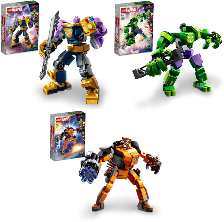 Set LEGO® Marvel 76242 Thanos in robotic armour, 113 pjesë