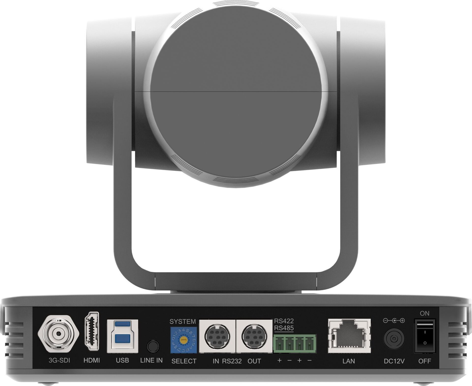 Kamerë PTZ Ipevo VC-Z4K, UHD 4K 3840 x 2160, rrjet, e bardhë