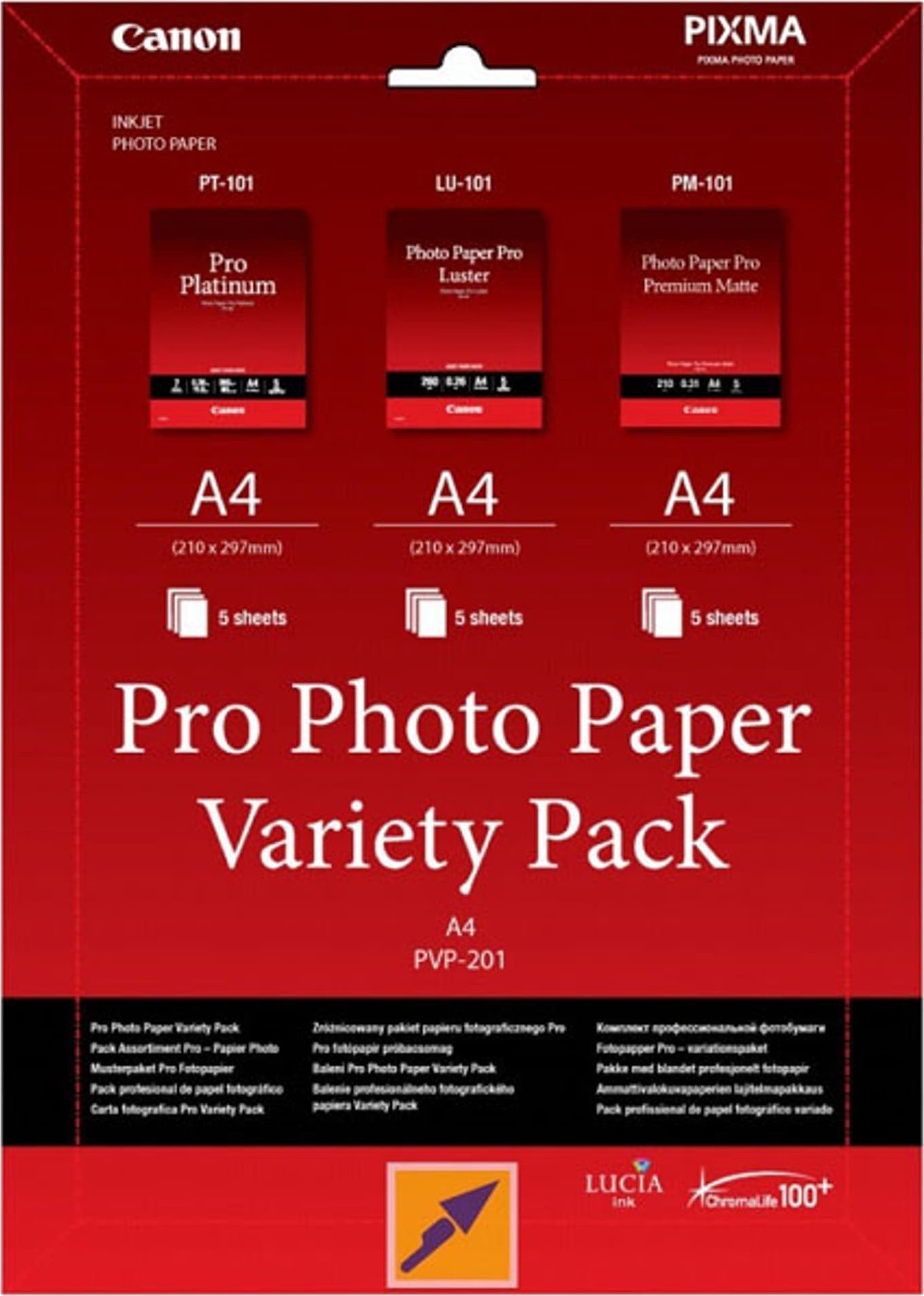 Pako boje Canon 3712C012, High Yield XL, 3 kaseta, Photo Value Pack