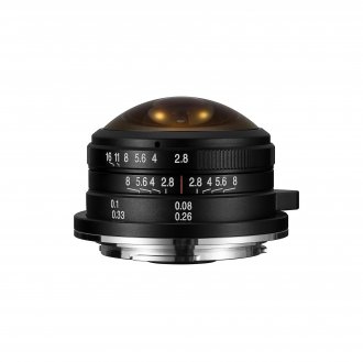 Објектив Laowa 4mm f/2.8 Circular Fisheye за Fujifilm X, 210°, црн