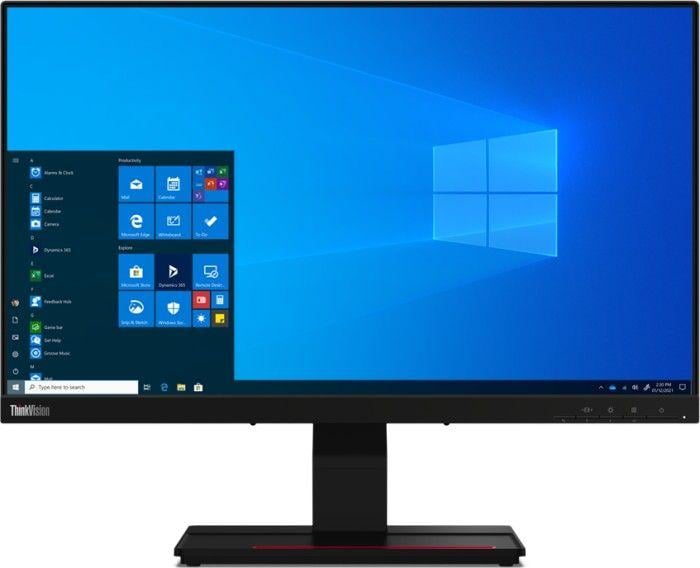Monitor Lenovo	ThinkVision T24t-20 (62C5GAT1EU), 24'', 60Hz, DisplayPort x1, HDMI x1, USB-C x1, 1920x1080 (FullHD), IPS, i zi