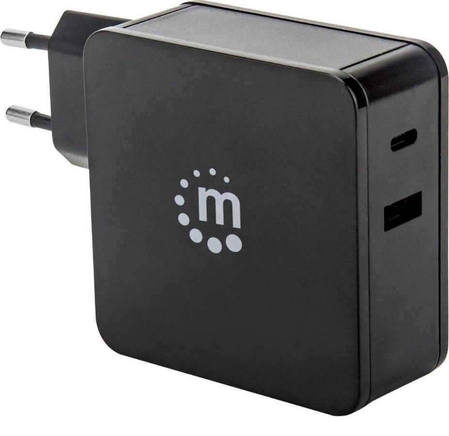 Karikues Manhattan 1x USB-A 1x USB-C, 3A, i zi