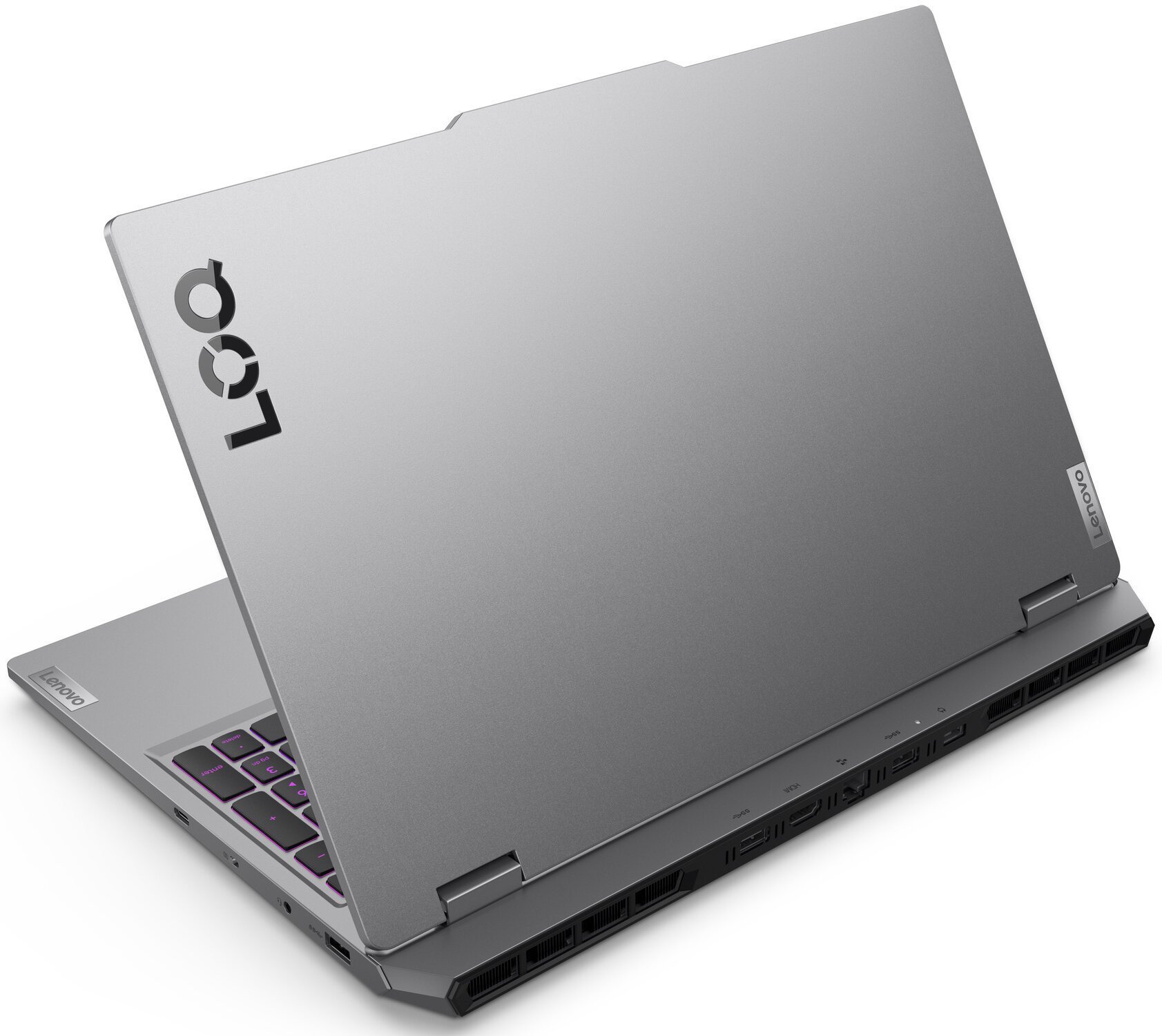 Laptop gaming Lenovo LOQ 15IRX10, 15.6" FHD 144Hz, Intel Core i5 13450HX, 16GB RAM, 1TB SSD, RTX 5050 8GB, gri Luna