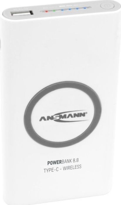 Powerbank Ansmann, 8000mAh, i bardhë