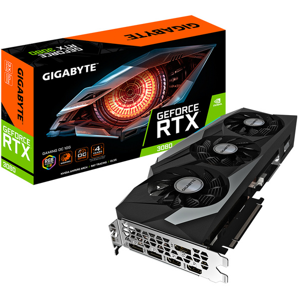 Kartelë grafike Gigabyte GeForce RTX 3080 GAMING OC 10G (rev. 2.0) NVIDIA 10 GB GDDR6X