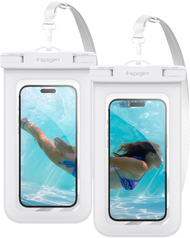 Mbrojtëse e papërshkrueshme nga uji Spigen Aqua Shield WaterProof Case A601, 2 copa, e bardhë