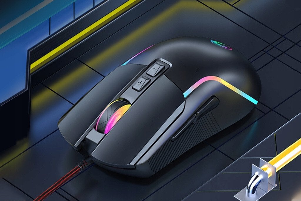 Maus gaming Marvo Scorpion M292 Capo 20, USB, RGB, i bardhë
