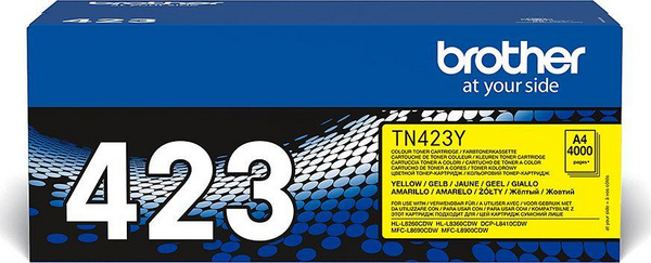 Toner për printer Brother (TN423Y), i verdhë