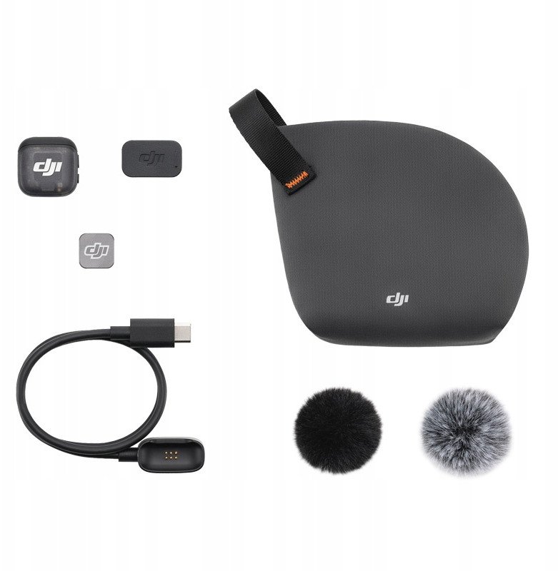 Mikrofon bodypack DJI Mic 3 Transmitter, pa tel, i zi