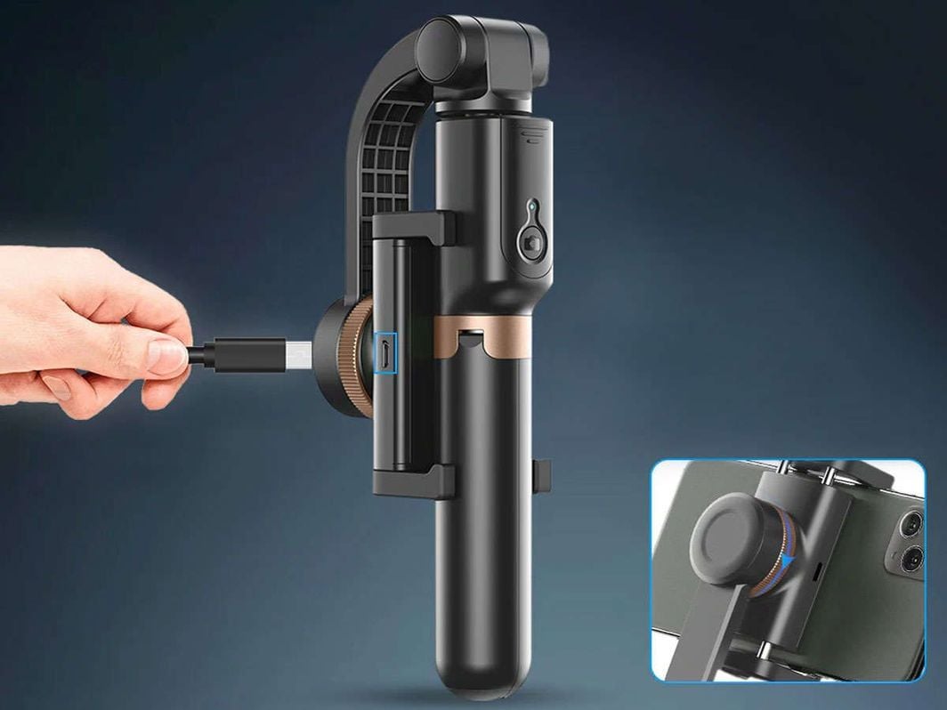 Selfie stick me tripod Apexel APL-D6, Bluetooth, universal për telefon