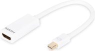 Адаптер Digitus AV DisplayPort Mini – HDMI, бел