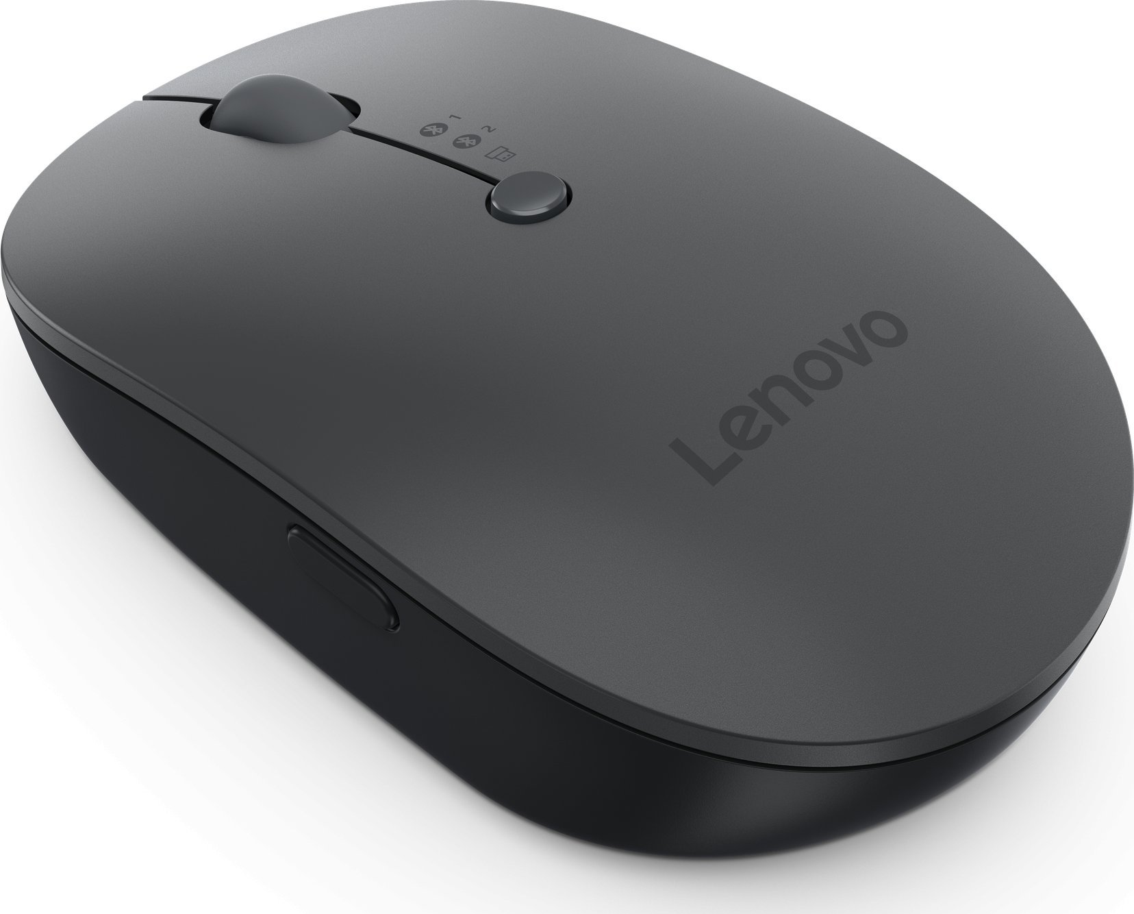 Maus pa kabllo Lenovo 4Y51R29290, Bluetooth dhe USB-C, 2400 DPI, i zi