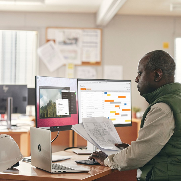 Laptop HP ProBook 455 G8, 15.6", 8 GB RAM, 256 GB SSD, AMD Ryzen™ 5, AMD Radeon Graphics, i argjendtë