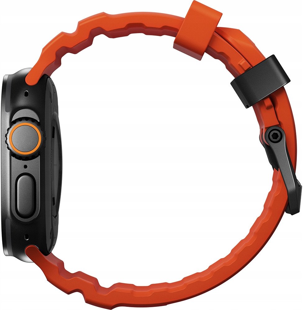 Byzylyk për Apple Watch Rocky Point Band, 46mm 49mm, Magma, me detaje të zeza