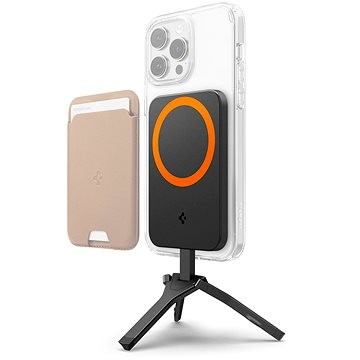 Stativ telefoni Spigen Tripod MagSafe S319, i palosshëm, alumini, gri